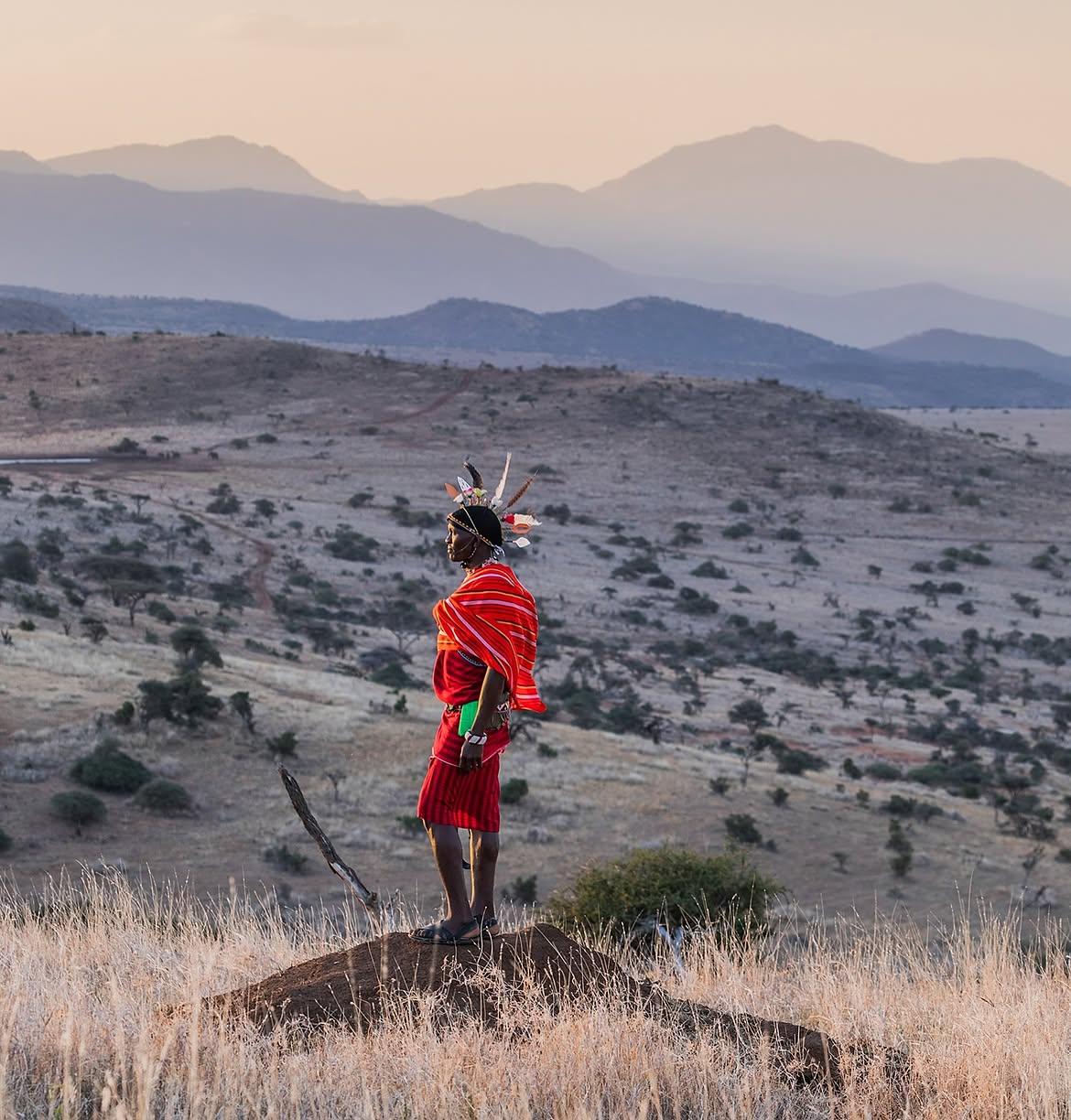 Lewa Wilderness landscape in the Laikipia region